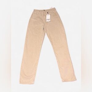 Zara Mom Fit Size 4 Women’s Pants - High Rise Mom Leg Ankle Rigid